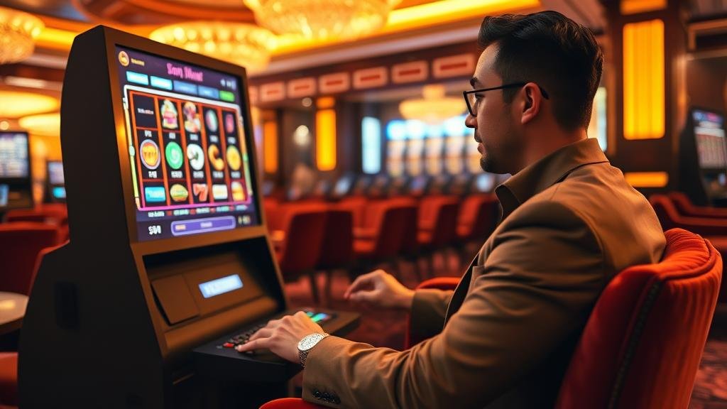 หน้าจอเกมสล็อตแสดงรอบฟรีสปินพร้อมตัวคูณ