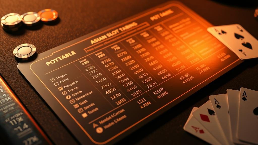 เจาะลึกสล็อตเอเชีย: เช็คลิสต์เพย์เทเบิล-คำนวณ RTP สู่ชัยชนะ