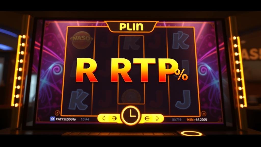 กราฟแสดงค่า RTP สูงบนหน้าจอเกมสล็อต