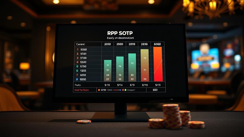 Infographic อธิบาย RTP ในเกมสล็อตออนไลน์