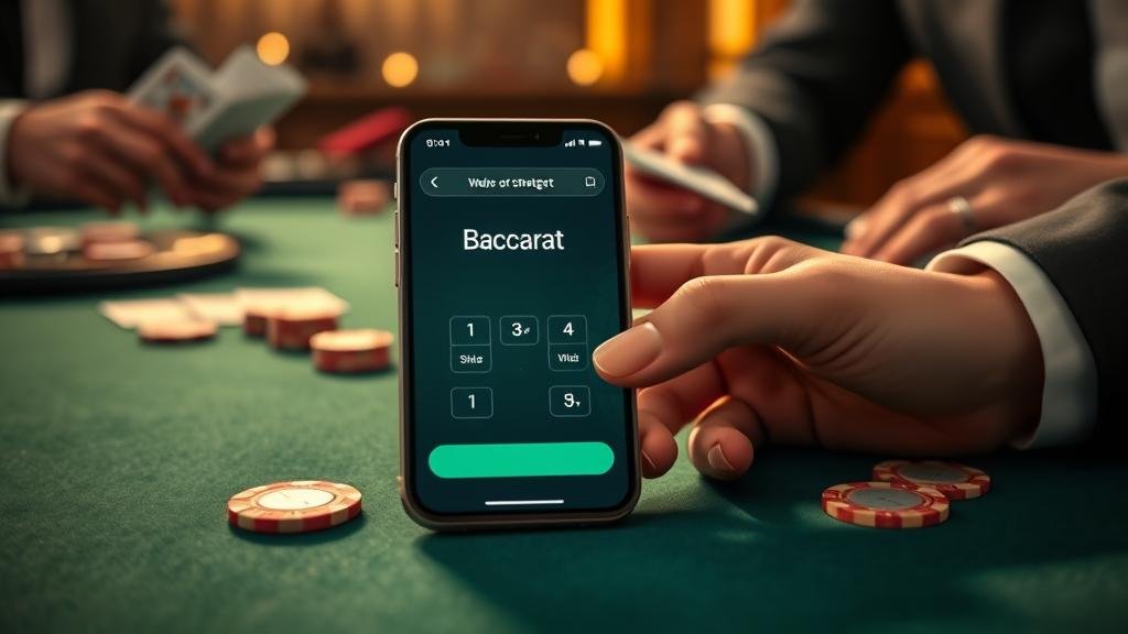 การบันทึกผลบาคาร่าบน Windows และ iPhone