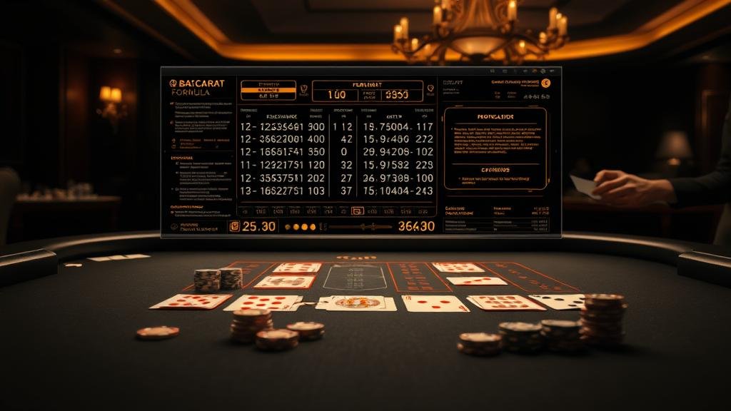 นักพนันกำลังลุ้นผลบาคาร่าด้วยสูตร AI