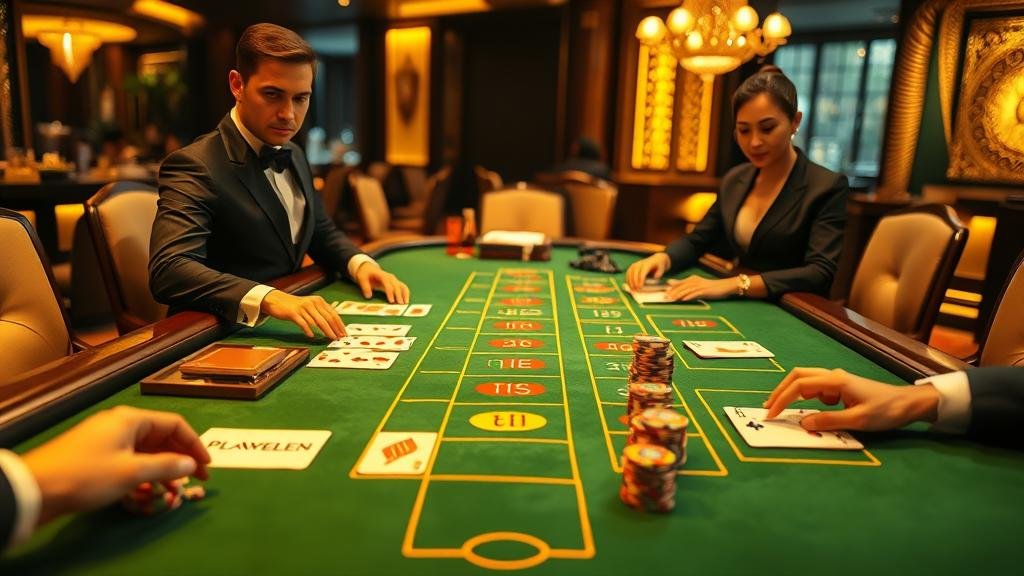 กราฟแสดงการตั้งเป้ากำไรและควบคุมงบประมาณบาคาร่า