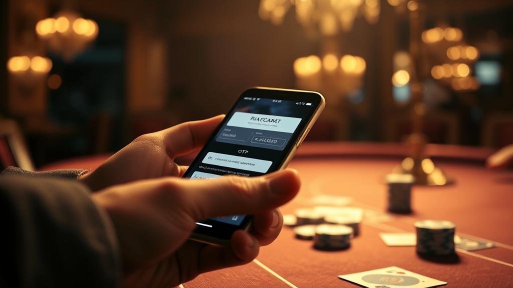 การเล่นบาคาร่าบน iOS ในแนวตั้ง