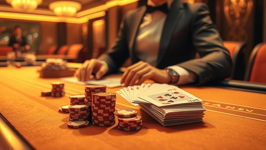 หน้าจอแสดงสถิติและอัตราจ่ายบาคาร่า