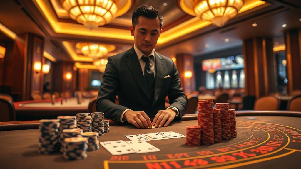 เปรียบเทียบหน้าจอเลือกห้องบาคาร่า