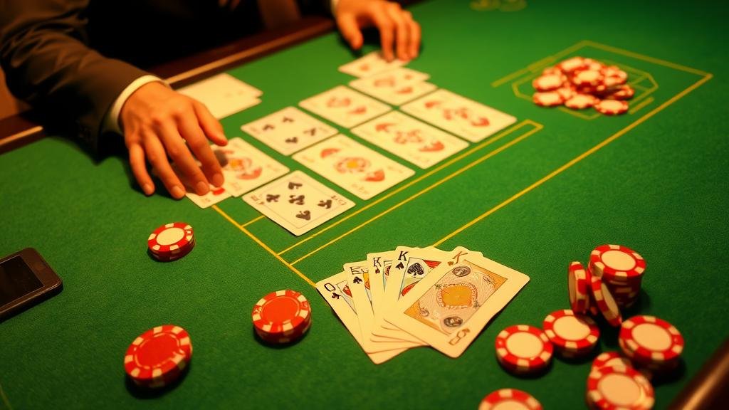 ภาพไพ่บาคาร่าที่แสดงผล Player Pair