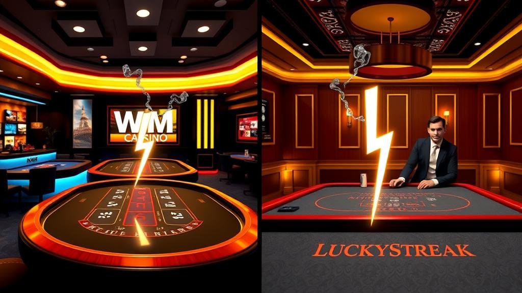 เช็คอัตราจ่ายบาคาร่า สายฟ้า: สูตรเลือกห้องพิเศษ WM & LuckyStreak ทำเงิน