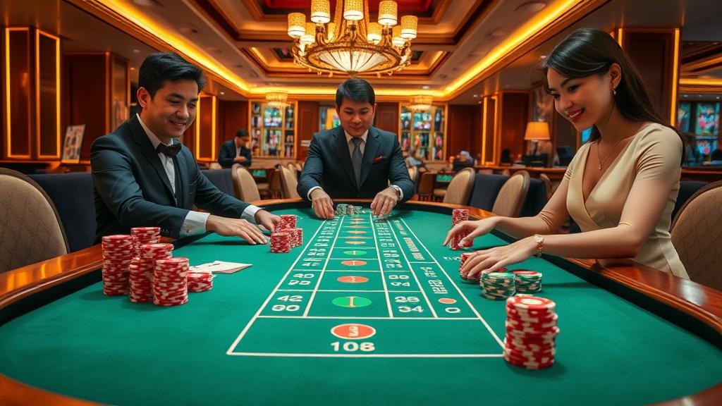 เปรียบเทียบหน้าจอเกมบาคาร่าจากค่ายต่างๆ