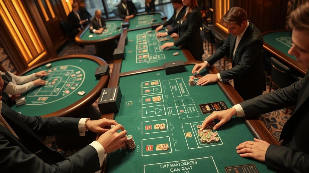 เปรียบเทียบห้องบาคาร่าสดจาก Ezugi, EBet, WM