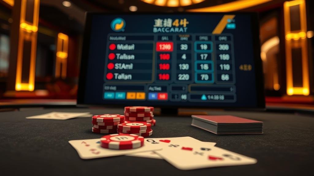 เค้าไพ่บาคาร่า: ลูกปัดและถนนไม้ขีด