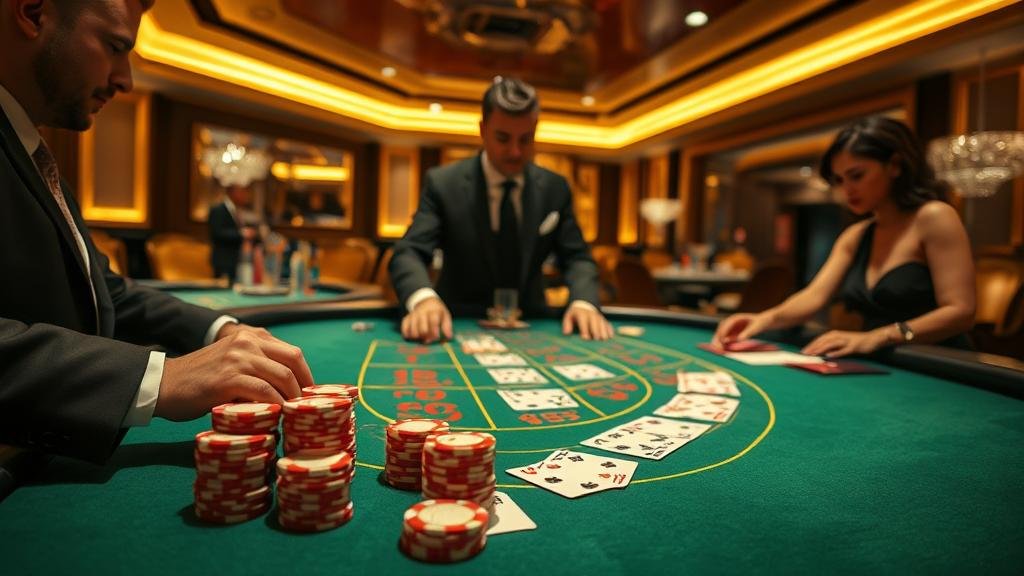 ตัวอย่างเค้าไพ่บาคาร่า สามติด และ ปิงปองยาว