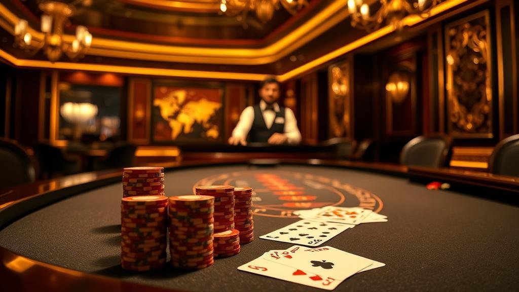 ภาพประกอบกลยุทธ์การเดินเงินแบบบันไดเงินในบาคาร่า