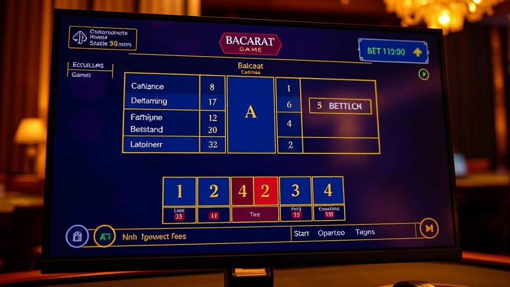 ตารางแสดงเค้าไพ่บาคาร่ารูปแบบต่างๆ