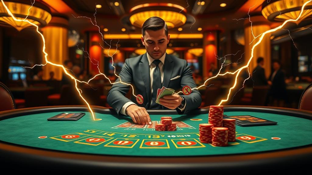 ตัวอย่างเค้าไพ่ลูกปัดบาคาร่า