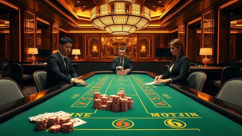 ตารางแสดงเค้าไพ่บาคาร่า: ลูกปัด และ ถนนเล็ก