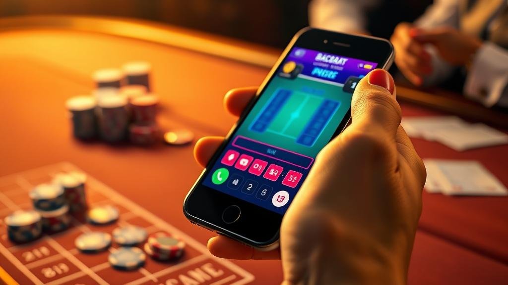 การวิเคราะห์สถิติบาคาร่าบนแท็บเล็ต