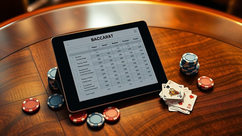 การวิเคราะห์สถิติการเล่นบาคาร่าบนคอมพิวเตอร์