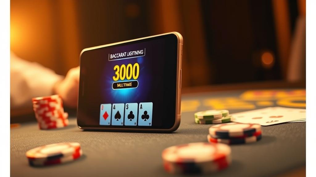 เทคนิคบาคาร่าสายฟ้า: พิมพ์เขียวคุมงบง่าย พร้อมเปิดไพ่ทำกำไรบนมือถือ