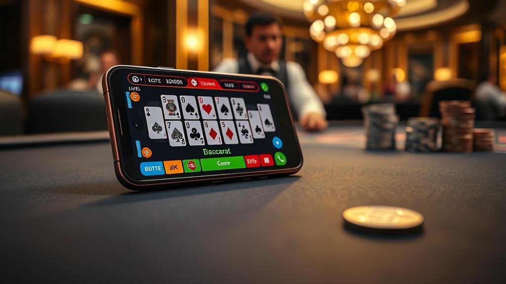 การเล่นบาคาร่า SA บนแท็บเล็ต