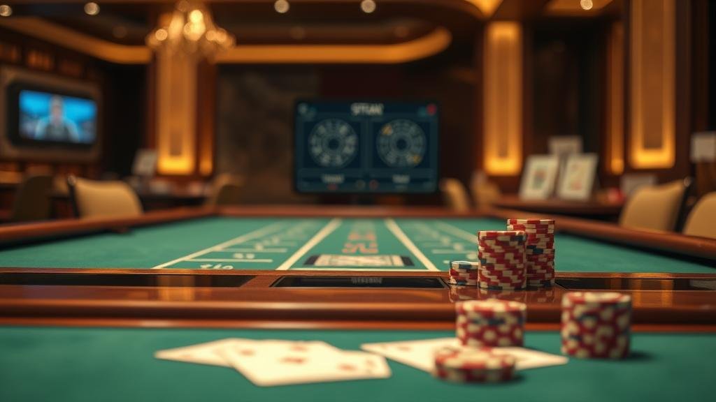 หน้าจอเกมบาคาร่า แสดงอัตราจ่ายที่ชัดเจน