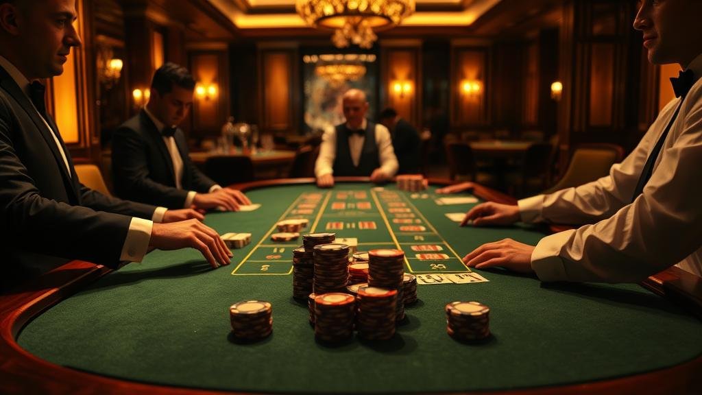 ภาพแสดงเค้าไพ่บาคาร่า ปิงปอง และมังกร