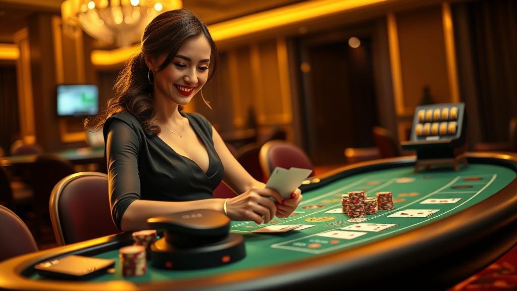 หน้าจอเกมบาคาร่า BBIN พร้อมสถิติไพ่