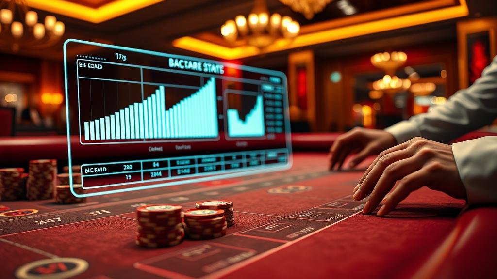 ตัวอย่างเค้าไพ่ถนนตาโตในบาคาร่า