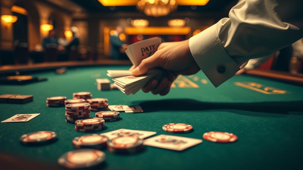 หน้าจอเกมบาคาร่าจากค่าย BBIN, DG, AllBet