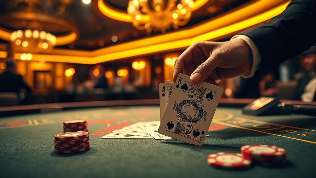 ภาพประกอบการเดินเงินแบบบันไดเงินในบาคาร่า