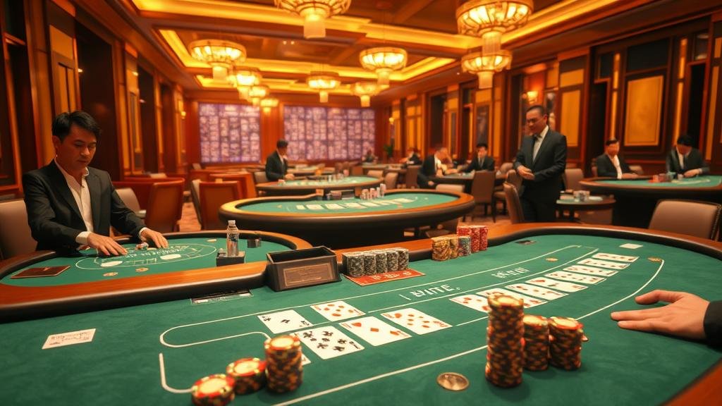 คู่มือเลือกห้องบาคาร่าหลายโต๊ะ เอเชีย: เทคนิคทำกำไร สถิติแม่นยำ