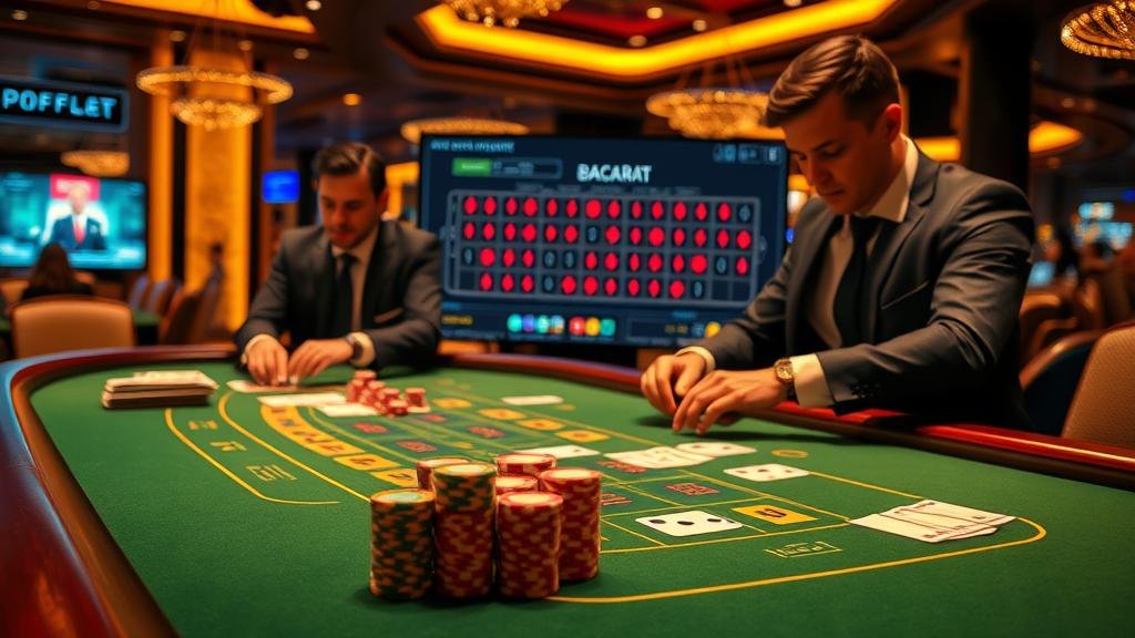 อินเทอร์เฟซบาคาร่าจากค่าย AE, WM, BG, XPG