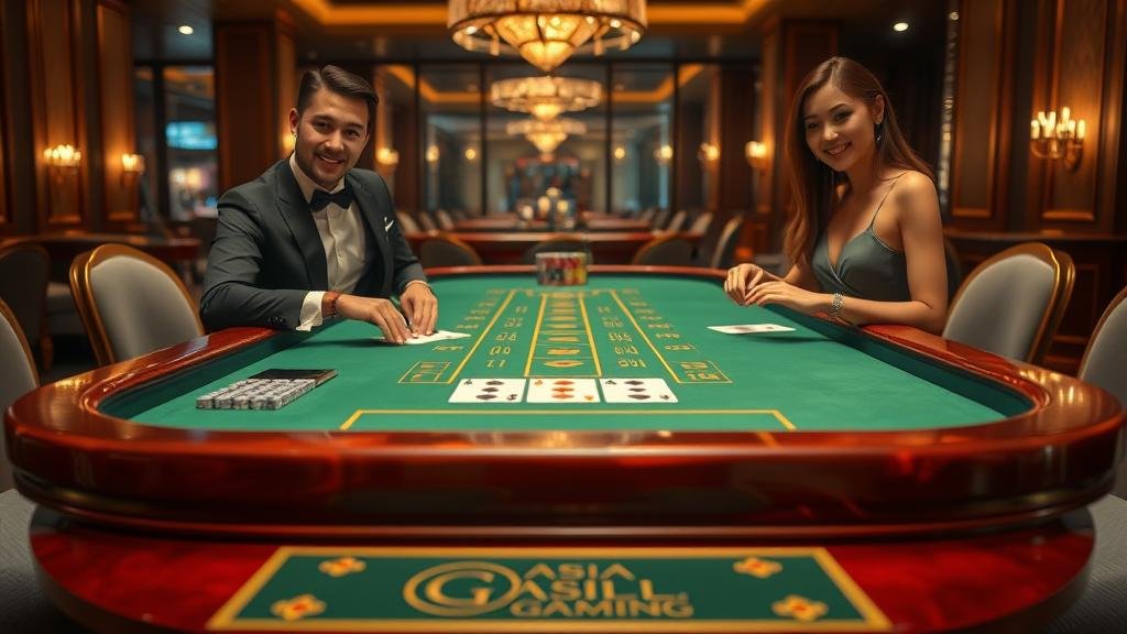 บาคาร่า: คู่มือเลือกห้อง AsiaGaming, WM, DreamGaming พร้อมเทคนิคเดินเงินระดับ...