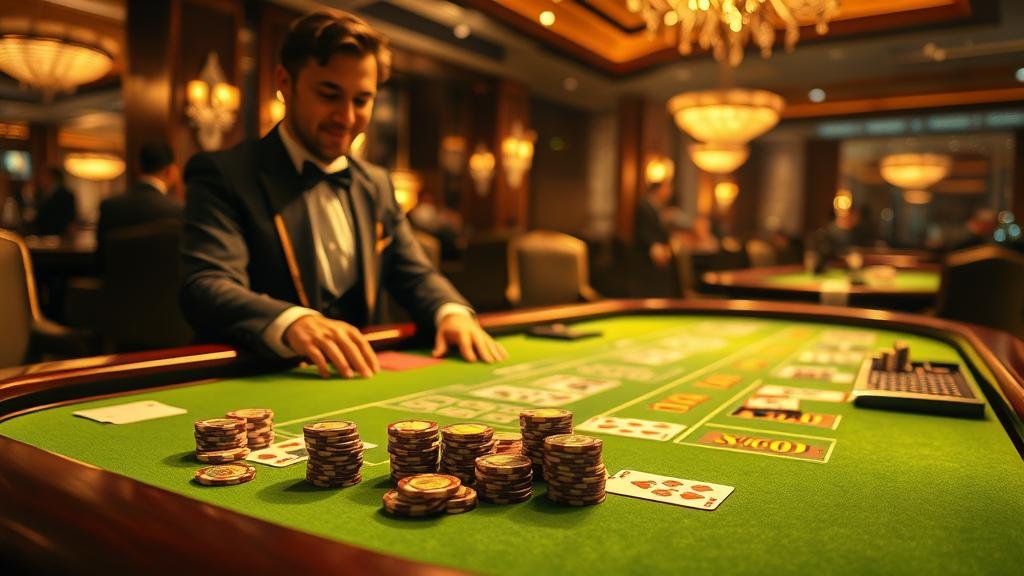 ตัวอย่างเค้าไพ่บาคาร่าสองตัด