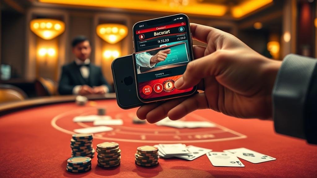 แผนภาพกระบวนการเล่นบาคาร่า