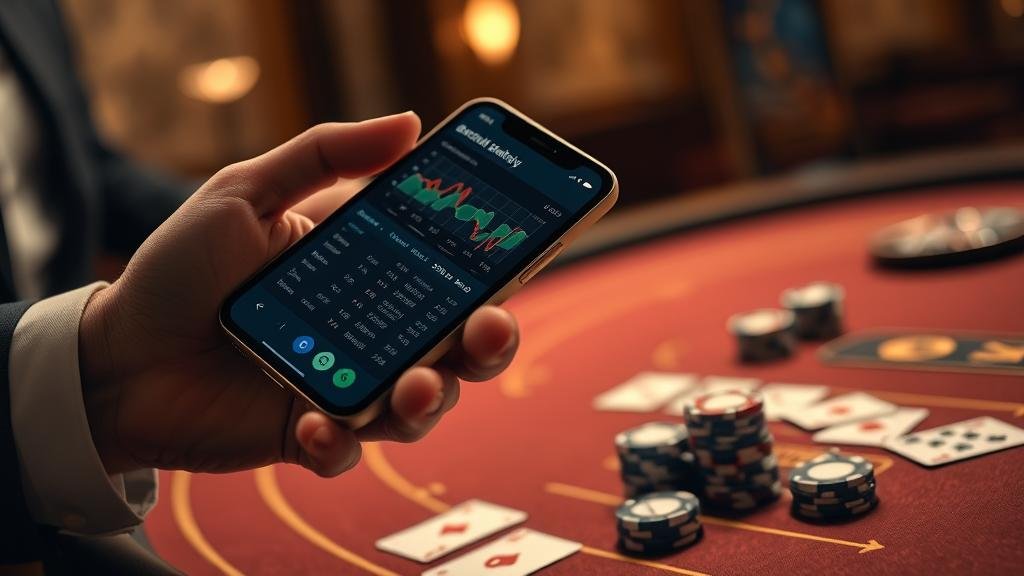 การวิเคราะห์สถิติบาคาร่าบนมือถือและคอมพิวเตอร์