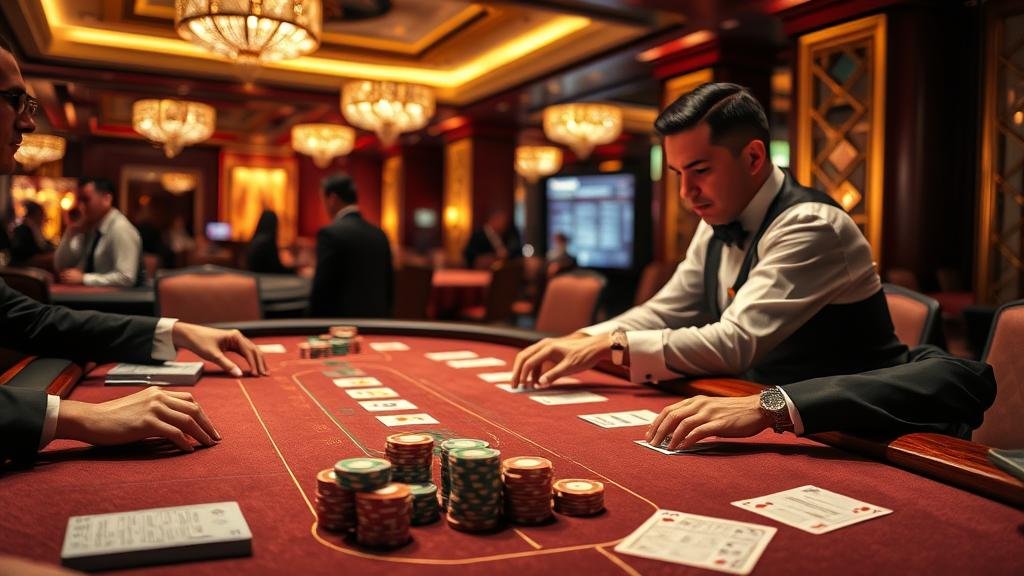 กราฟแสดงอัตราจ่ายและสถิติบาคาร่า