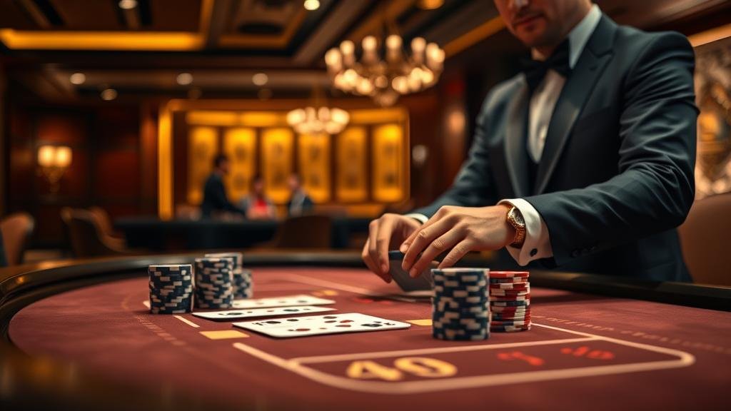 โต๊ะบาคาร่า VIP บรรยากาศหรูหรา