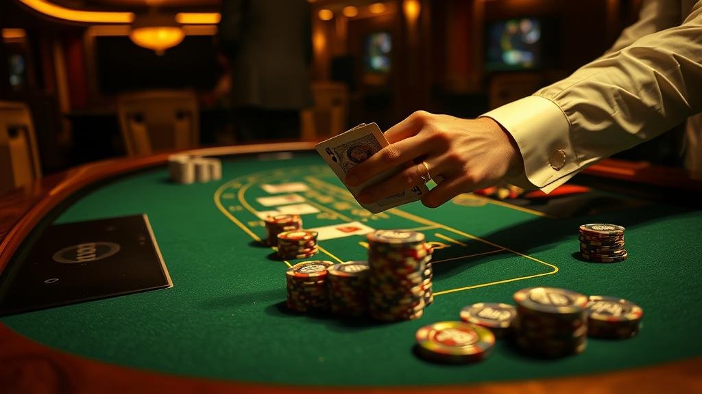 นักเดิมพันบาคาร่ามืออาชีพกำลังวิเคราะห์เกม
