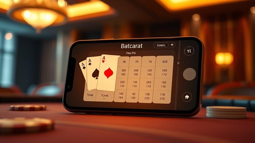 การเลือกห้องบาคาร่าบนมือถือสำหรับผู้เล่น iOS และ Android