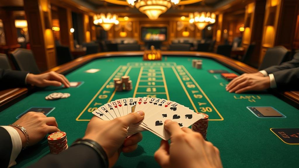 การอ่านเค้าไพ่บาคาร่าบนมือถือผ่าน LuckyStreak