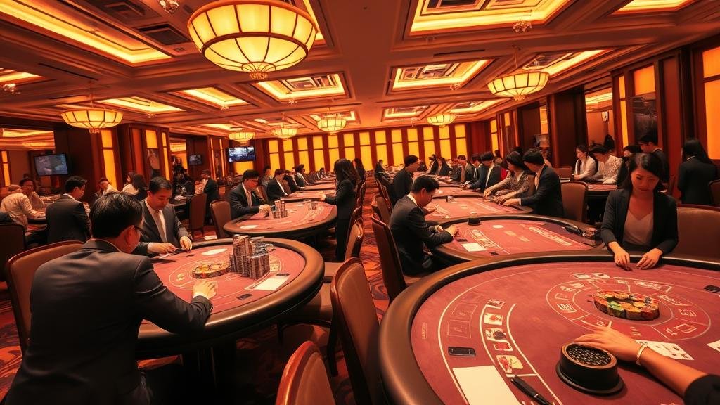 บาคาร่าหลายโต๊ะเอเชีย: คู่มือเลือกห้อง Evolution, LuckyStreak, XPG พร้อมสูตรอ...