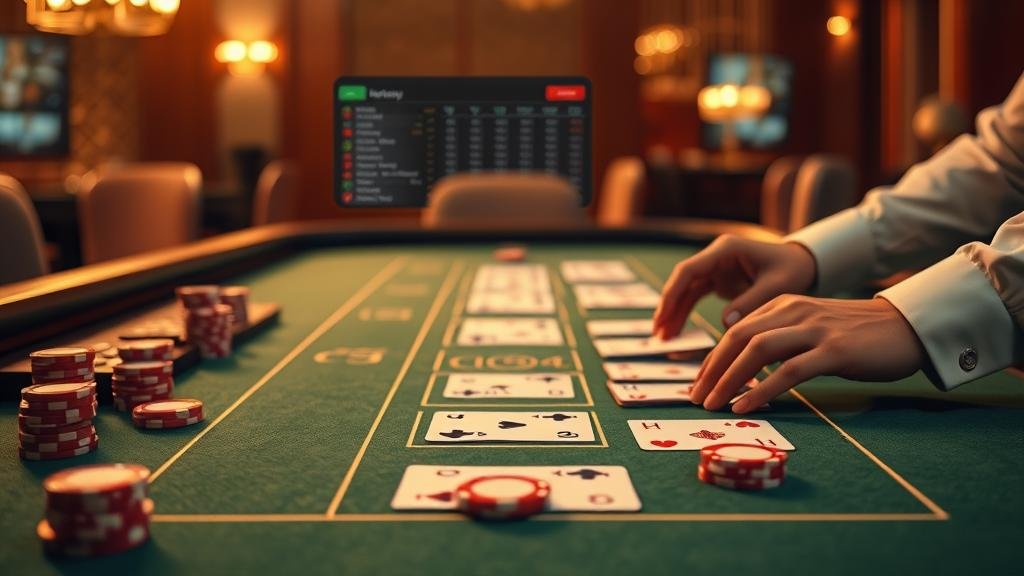 ตัวอย่างเค้าไพ่บาคาร่าถนนใหญ่