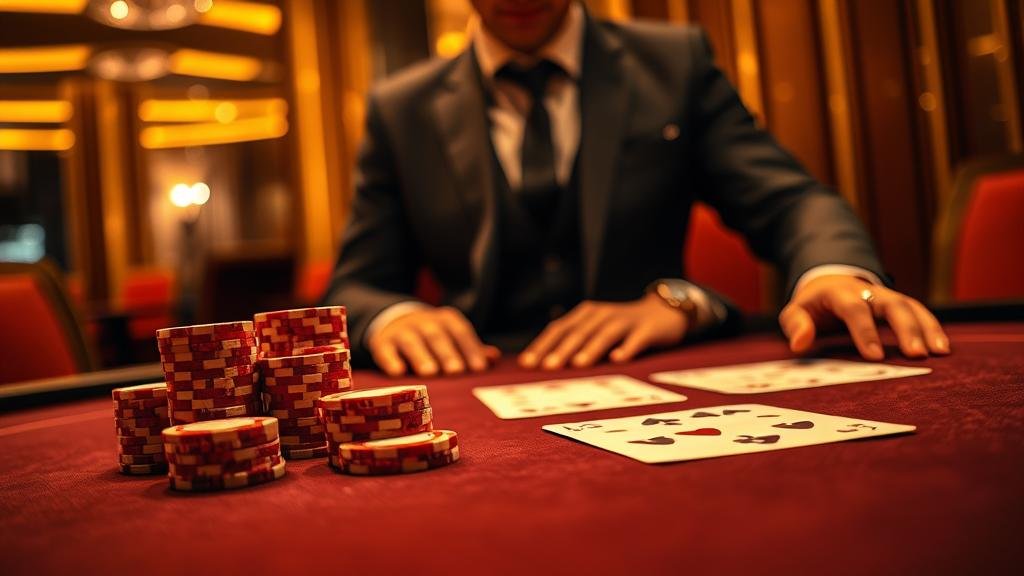 ห้องบาคาร่า AE Gaming ที่มีดีลเลอร์สาวสวย