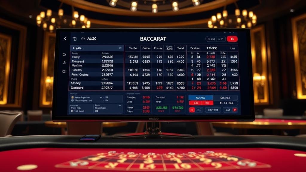 แผนภาพกลยุทธ์การเดินเงินบาคาร่า