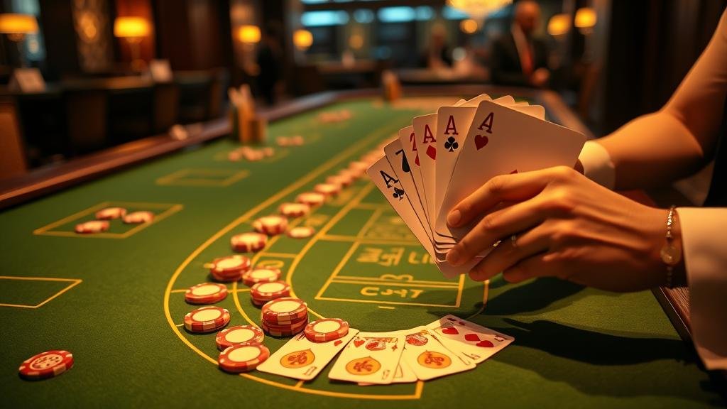 อินเทอร์เฟซเกมบาคาร่าออนไลน์พร้อมฟีเจอร์พิเศษ