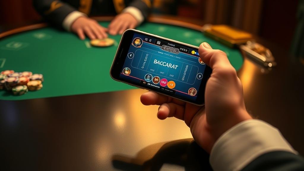 การอ่านเค้าไพ่บาคาร่าบนมือถือ