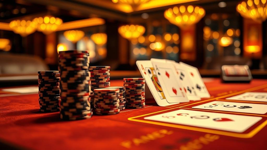 ตัวอย่างเค้าไพ่ถนนใหญ่ในบาคาร่า