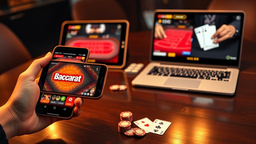 การเลือกห้องบาคาร่าหลากหลายรูปแบบ