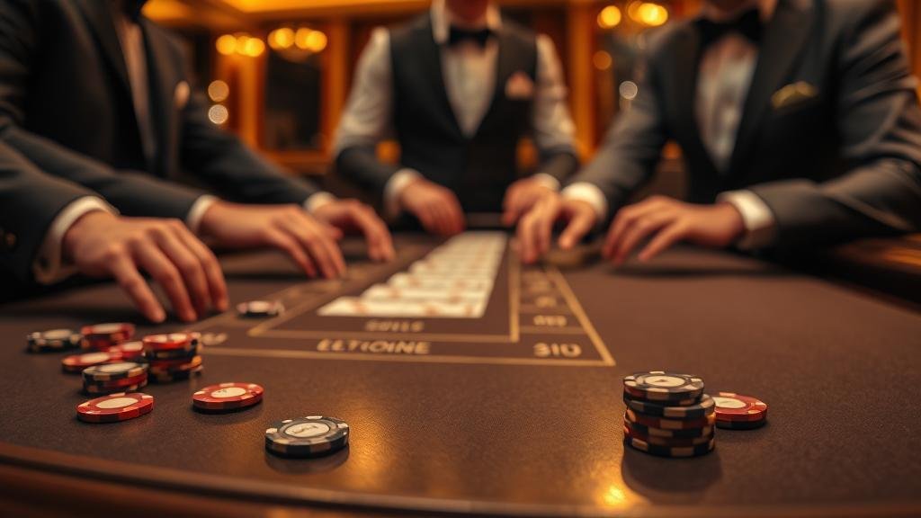 ภาพบรรยากาศห้อง VIP บาคาร่า สำหรับผู้เล่นงบสูง